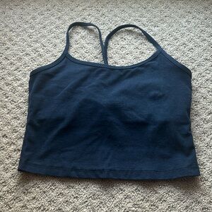 Spacedye Slim Racerback Cropped Tank